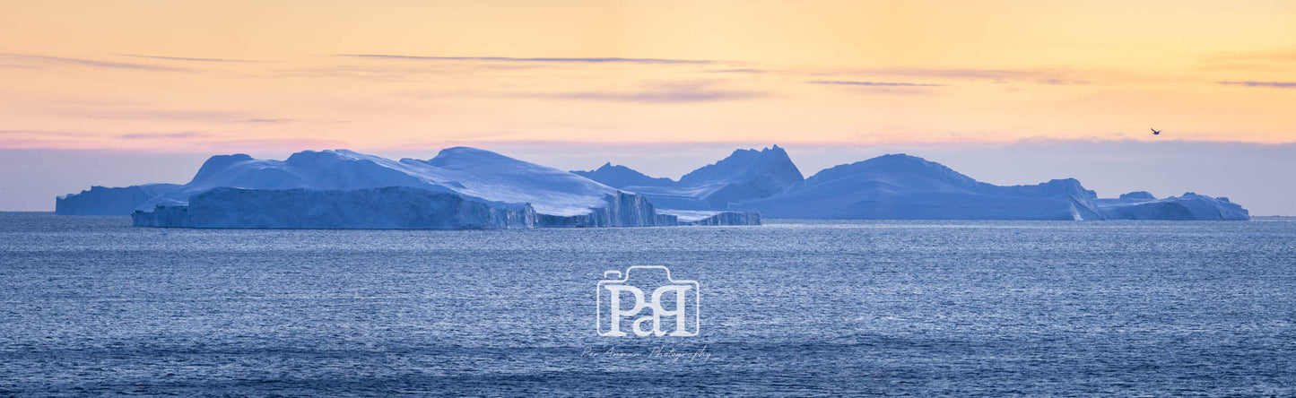 Iceberg Sunset Fine Art Print