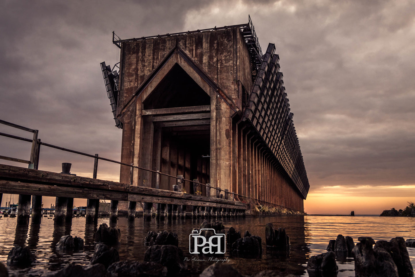 Ore Dock Fine Art Print