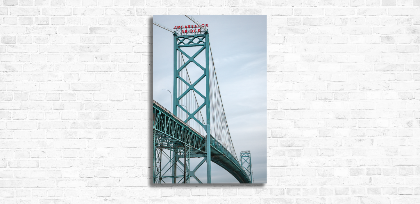 Ambassador Bridge Fine Art Print