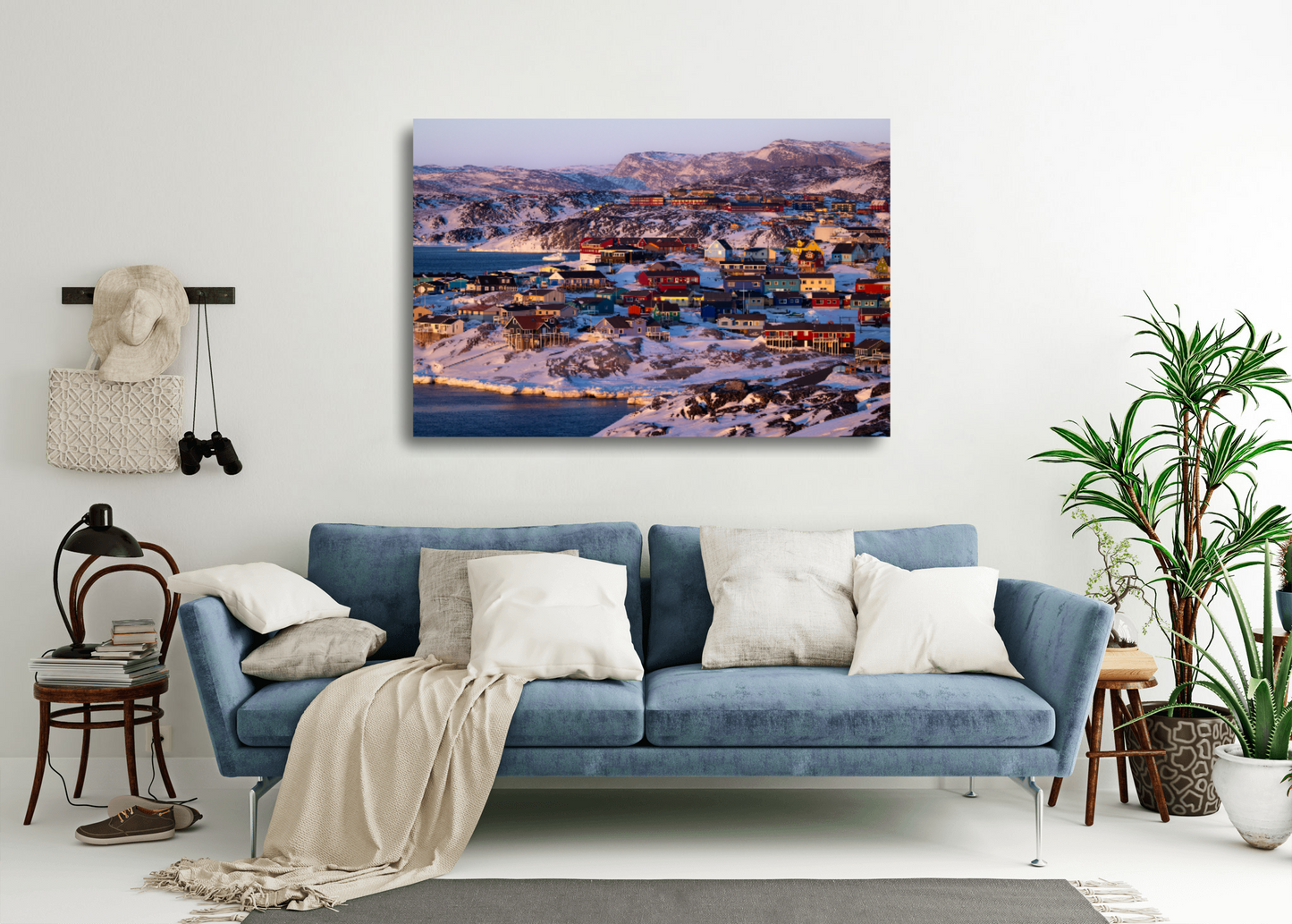 Greenland Colorful Houses Fine Art Print