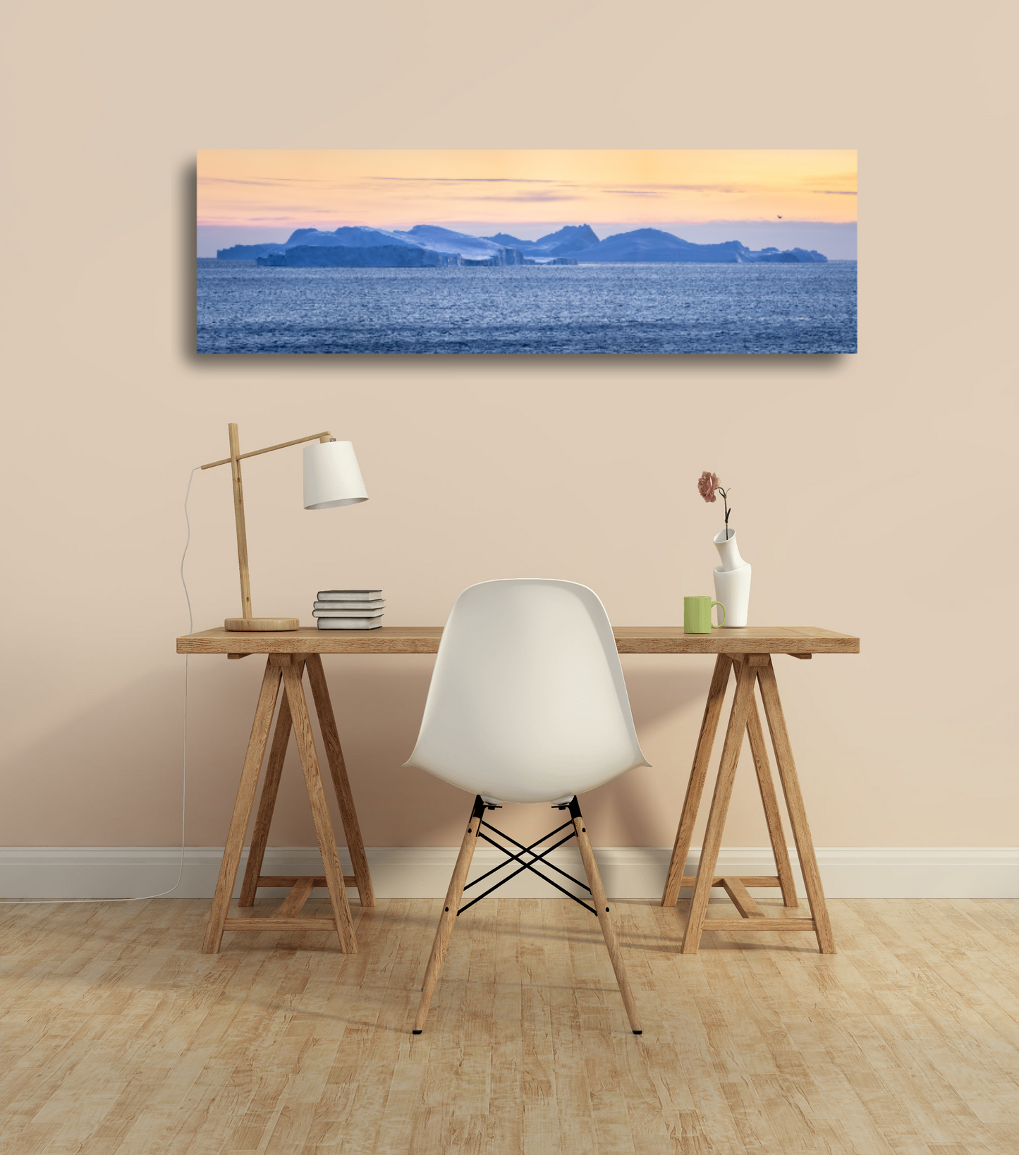 Iceberg Sunset Fine Art Print