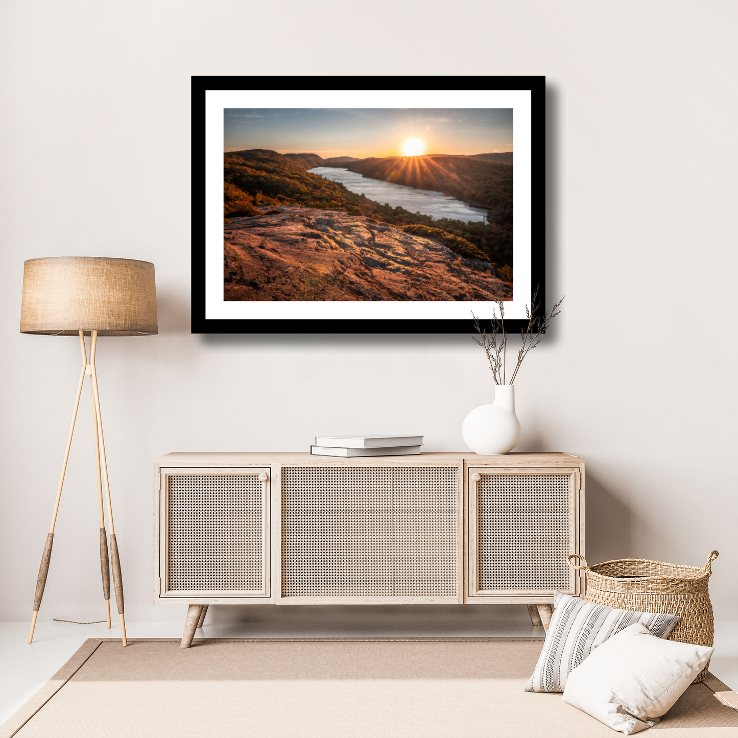 Lake Of The Clouds Fine Art Print